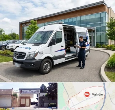 آمبولانس خصوصی در وحیدیه شهریار