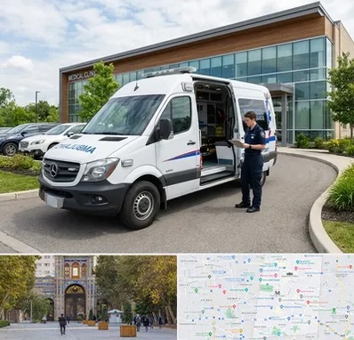 آمبولانس خصوصی در منطقه 12 تهران 