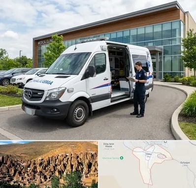 آمبولانس خصوصی در اسکو