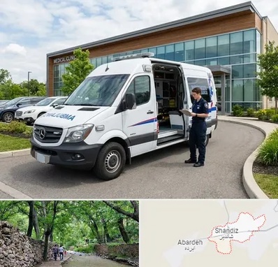 آمبولانس خصوصی در شاندیز مشهد