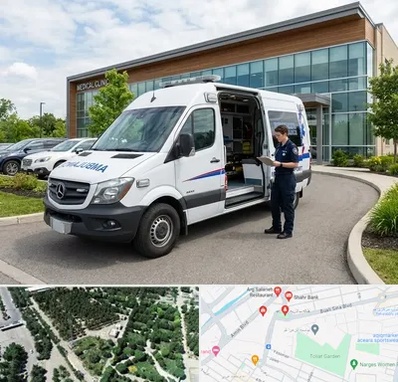 آمبولانس خصوصی در سالاریه قم 