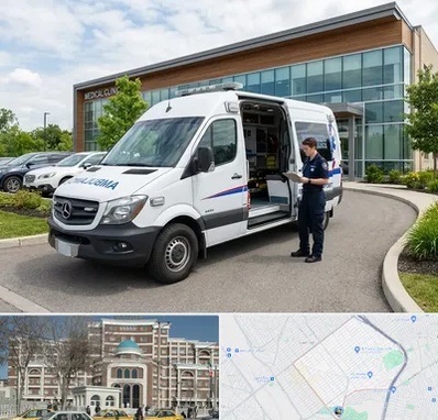 آمبولانس خصوصی در طلاب مشهد