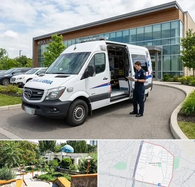 آمبولانس خصوصی در باغمیشه تبریز 