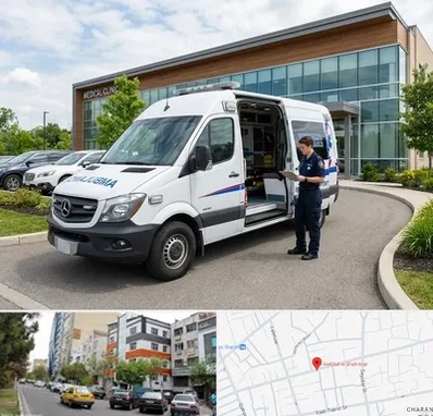 آمبولانس خصوصی در هفده شهریور تبریز 