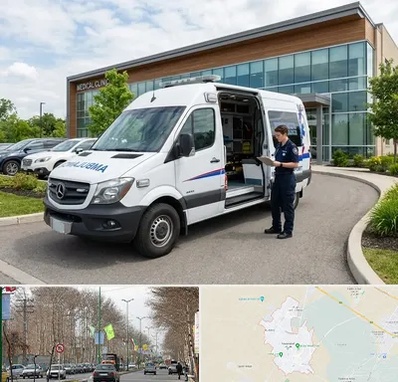 آمبولانس خصوصی در نظرآباد کرج