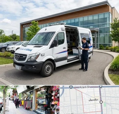 آمبولانس خصوصی در سلسبیل