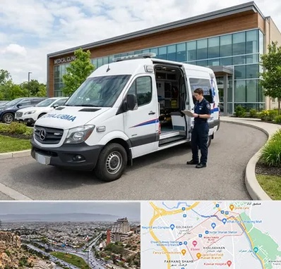 آمبولانس خصوصی در معالی آباد شیراز