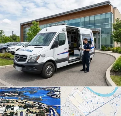 آمبولانس خصوصی در کوروش اهواز