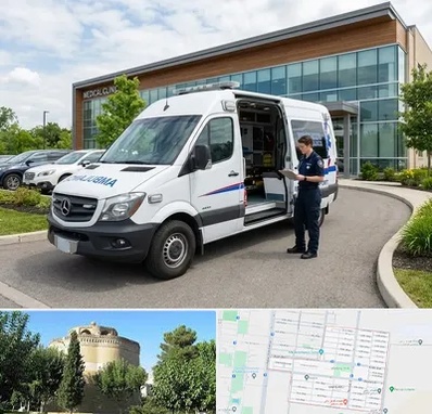 آمبولانس خصوصی در مرداویج اصفهان