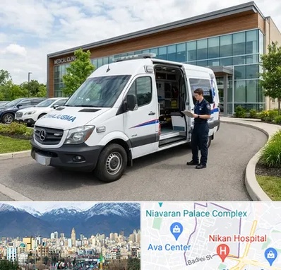 آمبولانس خصوصی در آجودانیه