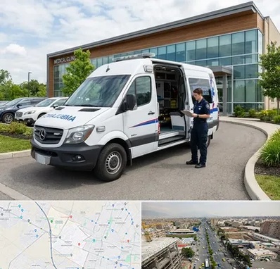 آمبولانس خصوصی در حصارک کرج