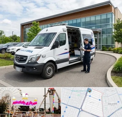 آمبولانس خصوصی در پادادشهر اهواز 