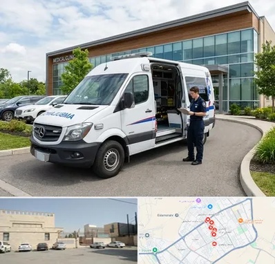 آمبولانس خصوصی در نواب اسلامشهر 