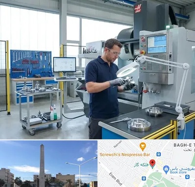 ابزار سازی در فلکه گاز شیراز 