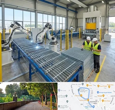 گریتینگ در فلکه گاز رشت