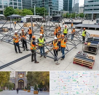 اسپیس فریم در منطقه 12 تهران 