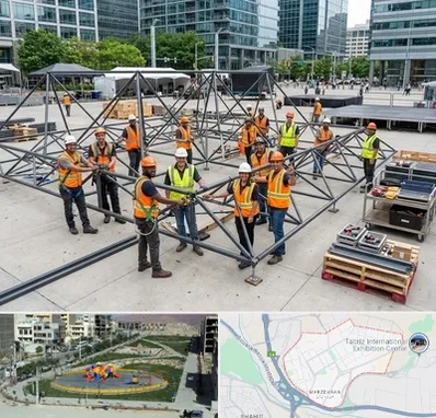 اسپیس فریم در مرزداران تبریز 