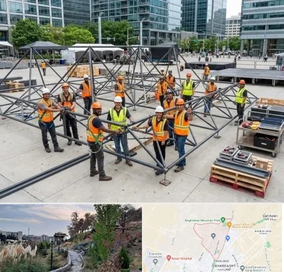 اسپیس فریم در باغستان کرج