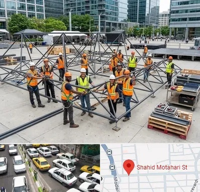 اسپیس فریم در مطهری تهران