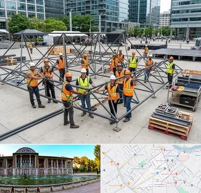 اسپیس فریم در عفیف آباد شیراز 