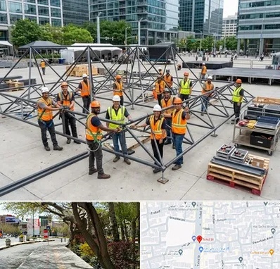 اسپیس فریم در خیابان توحید اصفهان 