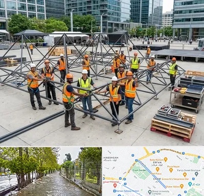 اسپیس فریم در خیابان ارم شیراز 