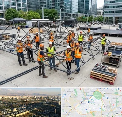 اسپیس فریم در منطقه 19 تهران 