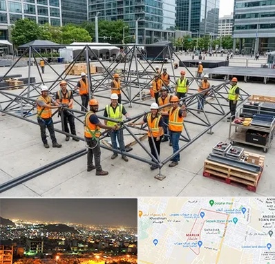 اسپیس فریم در مارلیک کرج