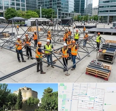 اسپیس فریم در مرداویج اصفهان 