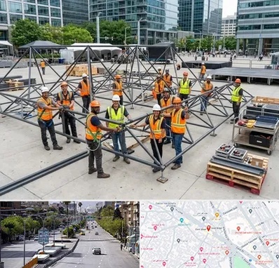 اسپیس فریم در خیابان زند شیراز