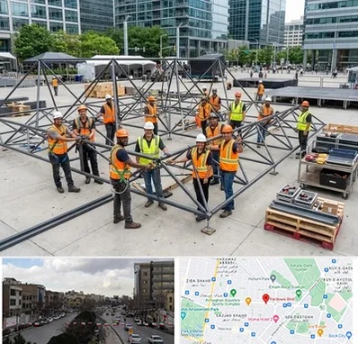 اسپیس فریم در بلوار فردوسی مشهد 