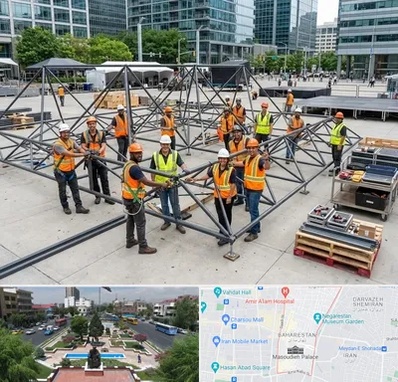 اسپیس فریم در بهارستان 