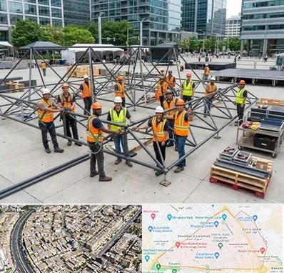 اسپیس فریم در شهرک غرب مشهد 