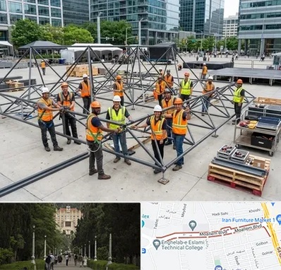 اسپیس فریم در بلوار معلم رشت 