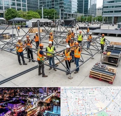 اسپیس فریم در منظریه رشت 