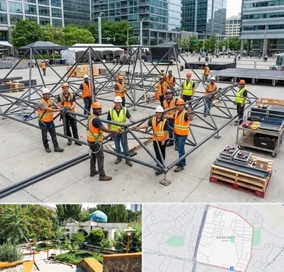 اسپیس فریم در باغمیشه تبریز 