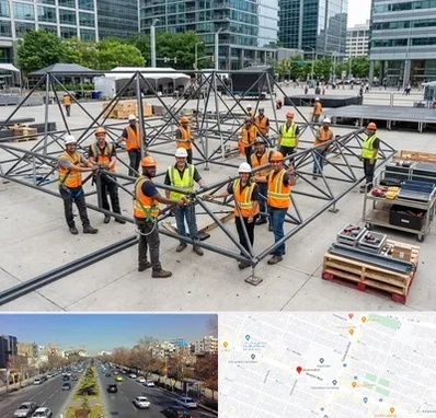 اسپیس فریم در بلوار معلم مشهد 