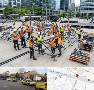 اسپیس فریم در شهناز تبریز 