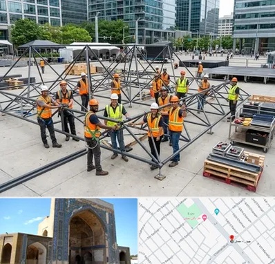 اسپیس فریم در مصلی مشهد