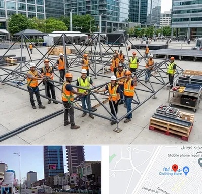 اسپیس فریم در چهارراه طالقانی کرج 