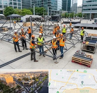 اسپیس فریم در تهرانپارس 