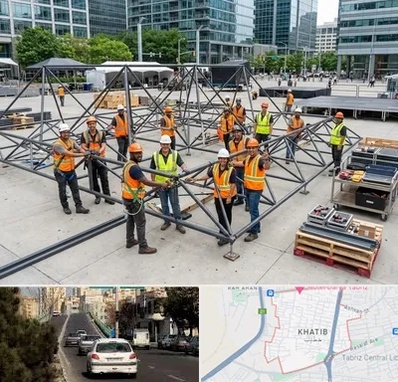 اسپیس فریم در خطیب تبریز