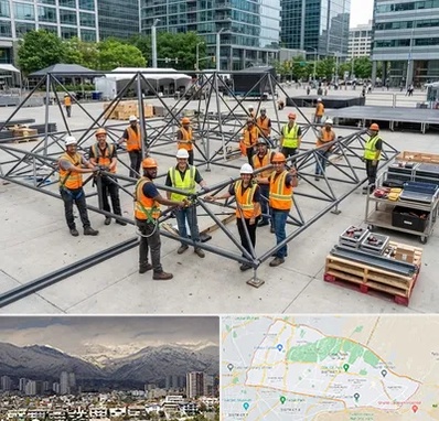 اسپیس فریم در منطقه 4 تهران 