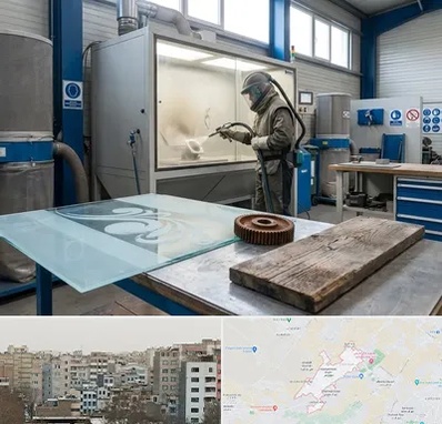 سندبلاست در محمد شهر کرج