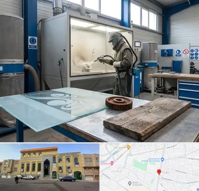 سندبلاست در زنبیل آباد قم