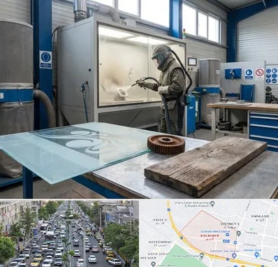 سندبلاست در گلشهر کرج