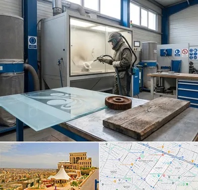 سندبلاست در هاشمیه مشهد 