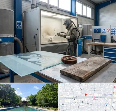 سندبلاست در هشت بهشت اصفهان 