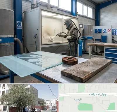 سندبلاست در طرشت