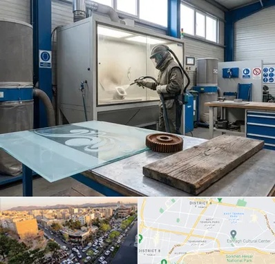 سندبلاست در تهرانپارس 